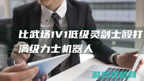 比武场1V1低级灵剑士殴打满级力士机器人