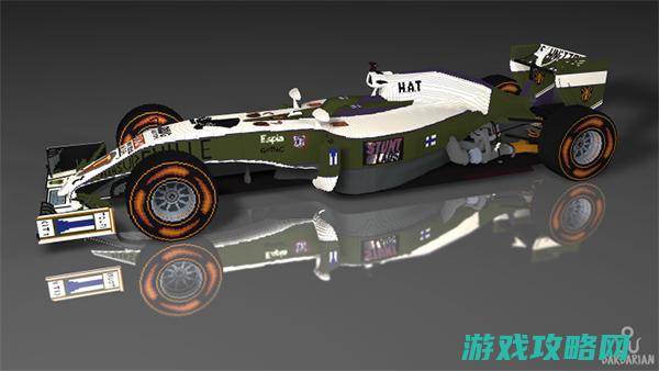 我的环球超高恢复 100:1比例构建的F1竞速赛车