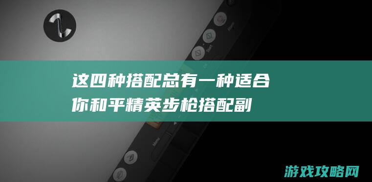 这四种搭配总有一种适合你|和平精英步枪搭配副武器推荐