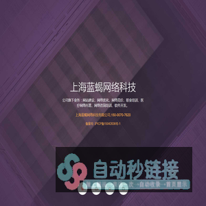 上海蓝蝎网络科技有限公司_专注医疗网络托管,微信运营托管，团队打造！