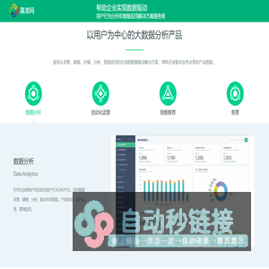 真准网数据 | 大数据用户行为分析产品